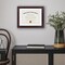 11x14 Diploma Frame – Black & Mahogany Ornate Frame with White Mat, Shatter-Resistant Glass – Display 8.5x11 Certificates or 11x14 Photos – Legacy Collection